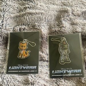 Disney Pixar Lightyear - Buzz and Sox Disney Insider Exclusive Keychains
